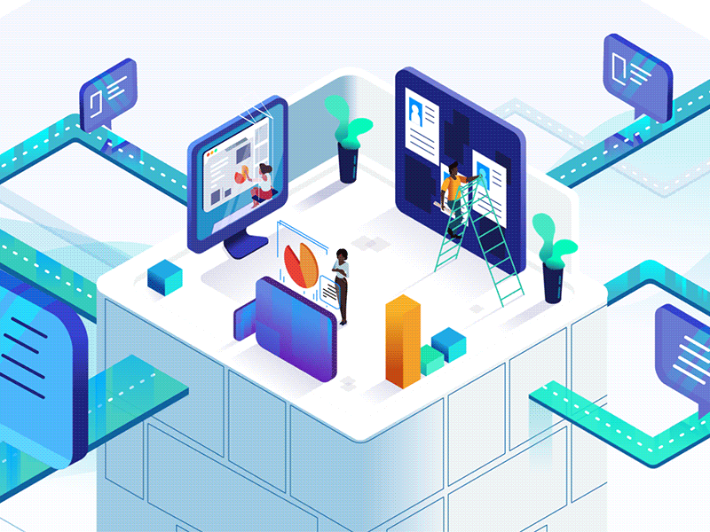 MIS System Animation
